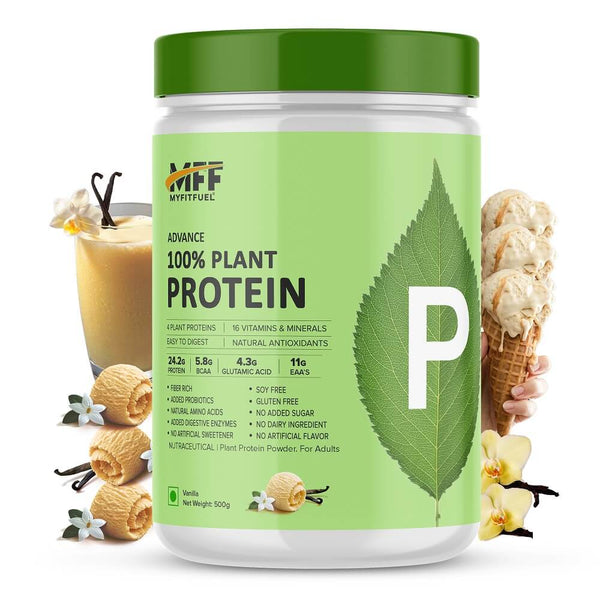 Advance 100% Plant Protein (4 Plant Proteins, 16 Vitamins & Minerals, Easy to Digest)